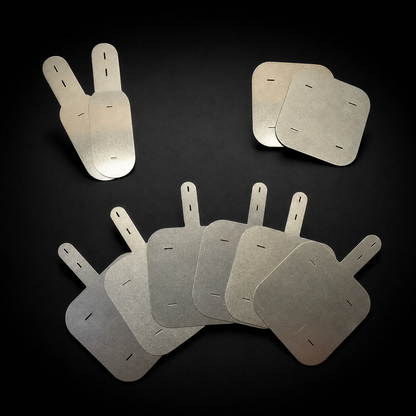 20S2P Pre-Cut Nickel Plate Kit (0.2 mm) for GT VESC Battery Packs on a black studio background