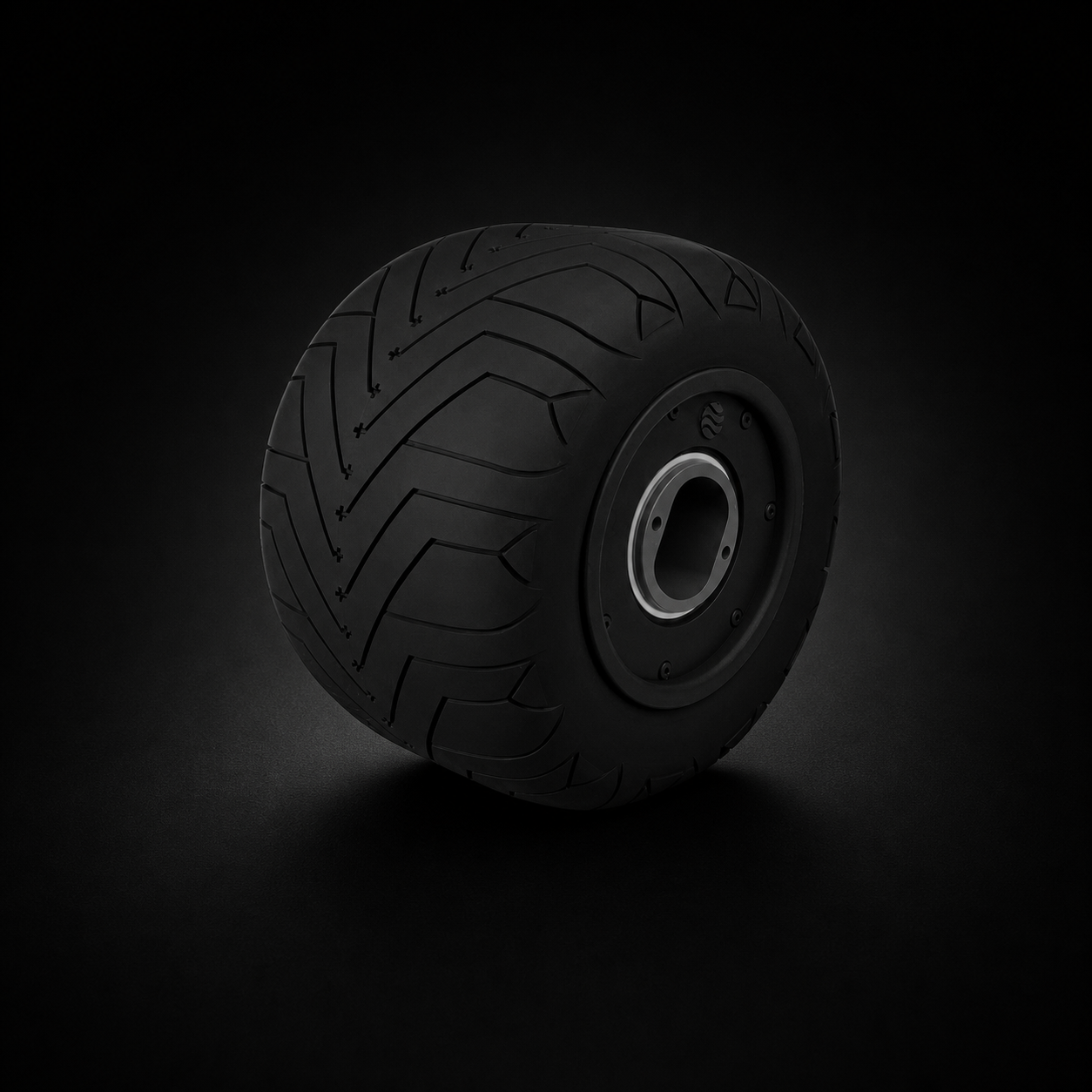 Cannon core motor v2 on a black studio background