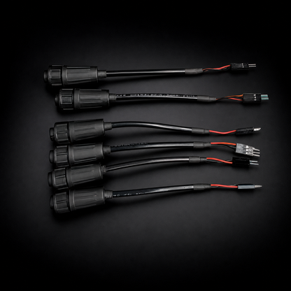 Onewheel XR footpad connector on a black studio background