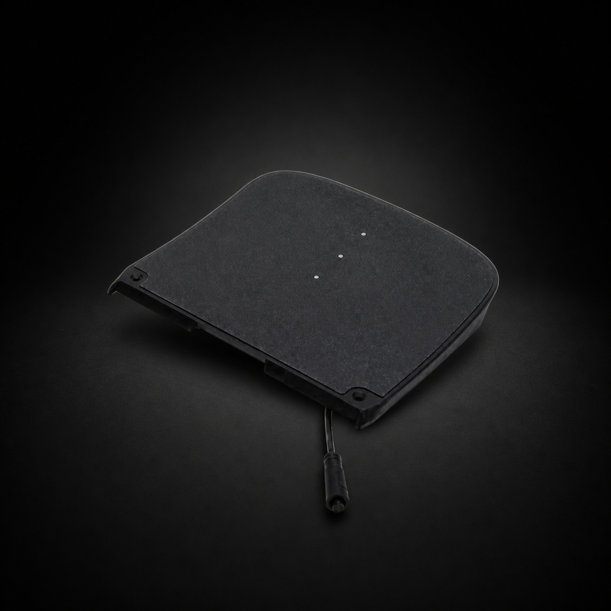 Pint footpad on a black studio background