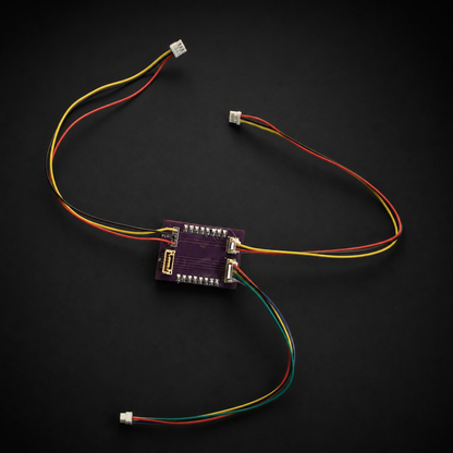 NexusOwie Plug and Play Unlock Chip V3 (IOS and Android mobile app) on a black studio background