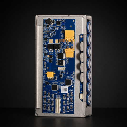 Stock GT BMS on a black studio background