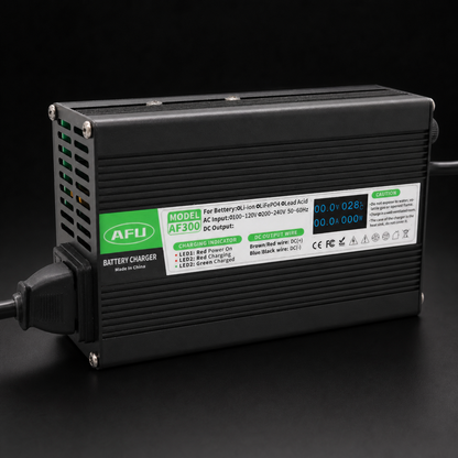 VESC Charger on a black studio background